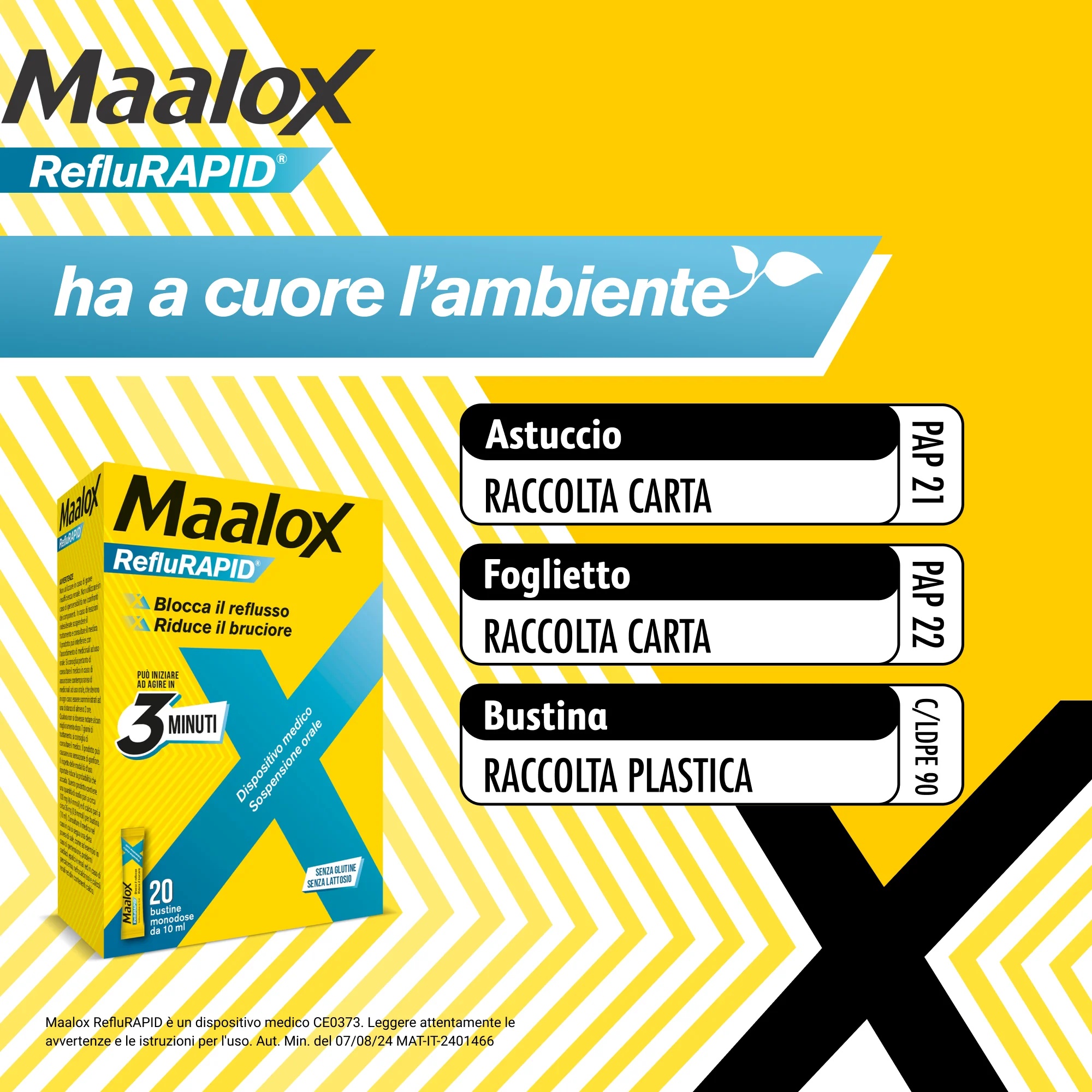 MAALOX Maalox Reflurapid 20 sachets Reflux et acidité
