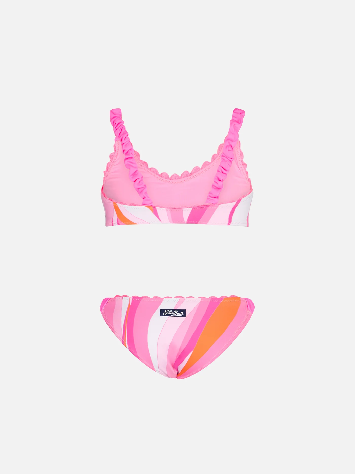 Baby-Bralette mit Wellenmuster