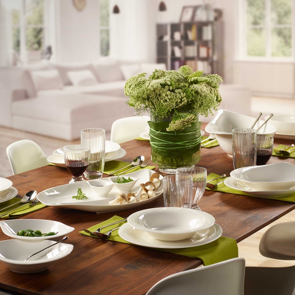 Villeroy & Boch galda piederumu komplekta sākuma komplekts, 8 daļas, New Cottage Basic - 1 daļa