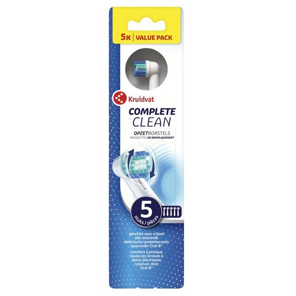Hlavice kefky Kruidvat Complete Clean<br>5 kusov