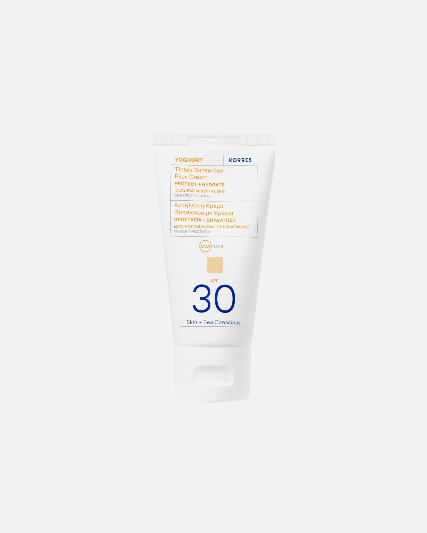 KORRES Sonnenschutz Yoghurt tonirana krema za zaštitu od sunca za lice SPF 30 - 50 ml