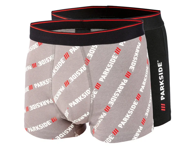 Conjunto de 2 cuecas boxer masculinas PARKSIDE®