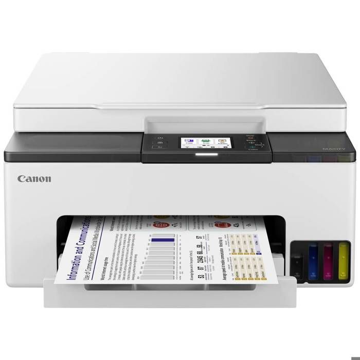 Multifunktionsprinter - CANON - MAXIFY GX1050 - Inkjet - Farve - WIFI - Hvid
