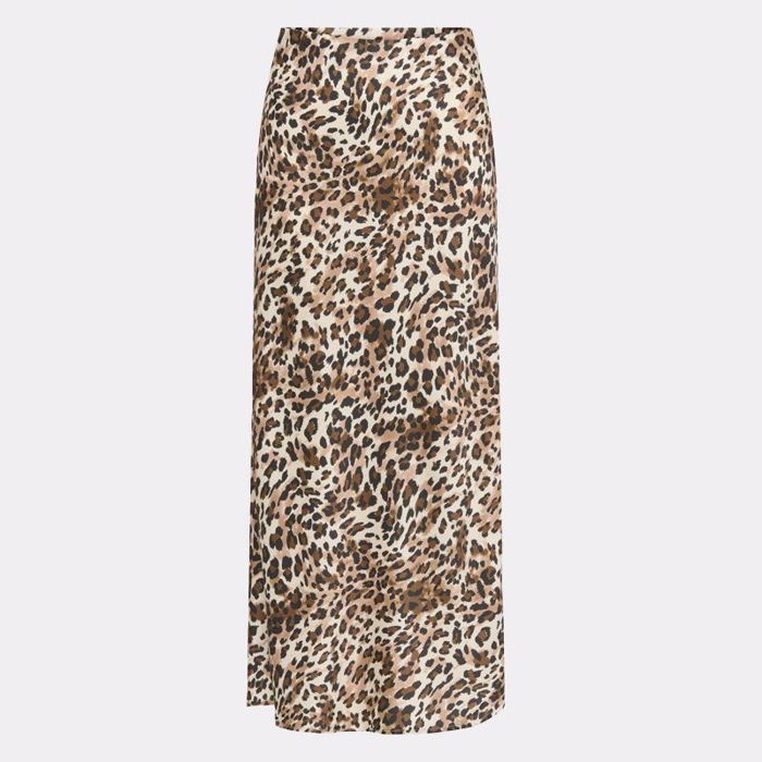 Falda larga con estampado de leopardo para mujer ONLY