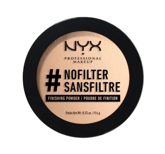 NYX Professional Makeup No Filter Sansfiltre puder w kompakcie Light Beige 9,6 g