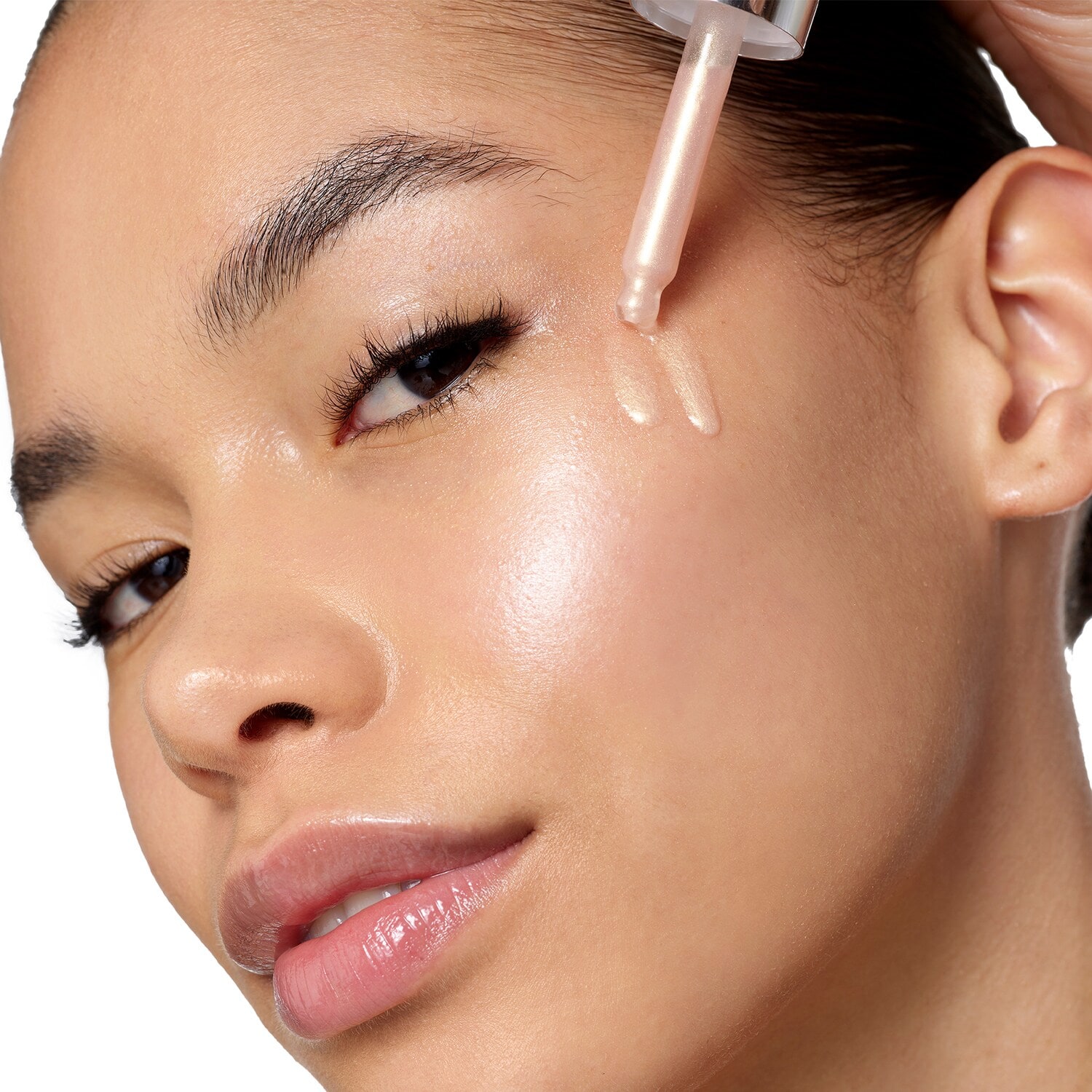 Booster iluminator de aur roz