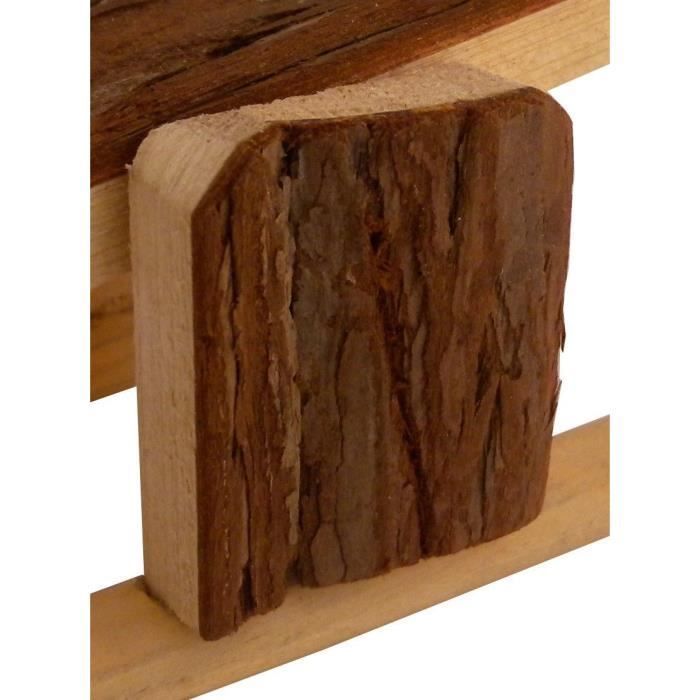 Rodent accessory - TYROL - Wooden seesaw - 22 x 8.5 x 7 cm - Natural wood
