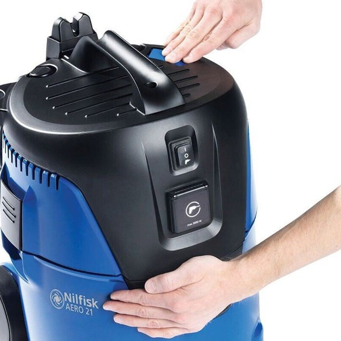 Vacuum cleaner - NILFISK - AERO 21-01 PC - 20L - 1250W - 3 in 1 (liquids & dust)