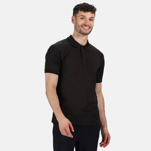  Polo de travail à manches courtes Regatta Coolweave / Homme Été/Vacances