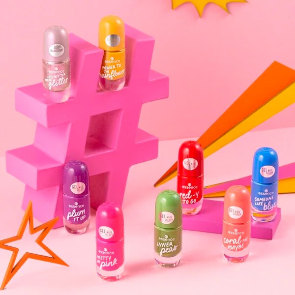 Gélový lak na nechty Essence 52 Coral Me Maybe Nagellak 8 ml