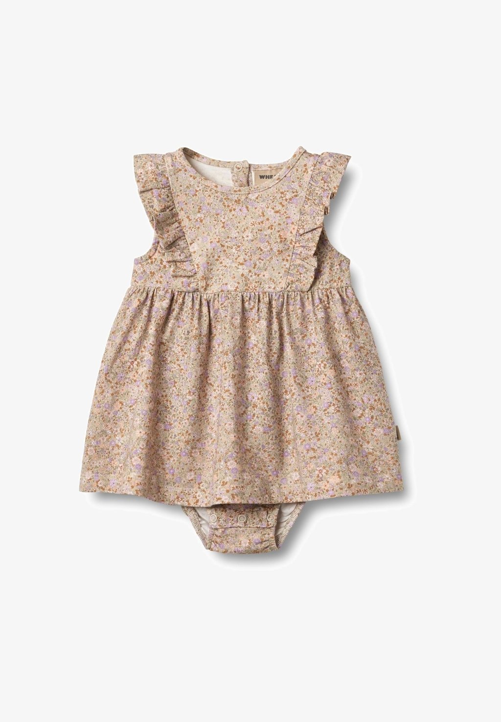 Ensemble VIANNA couleur blé - Robe en jersey - prairie de lilas