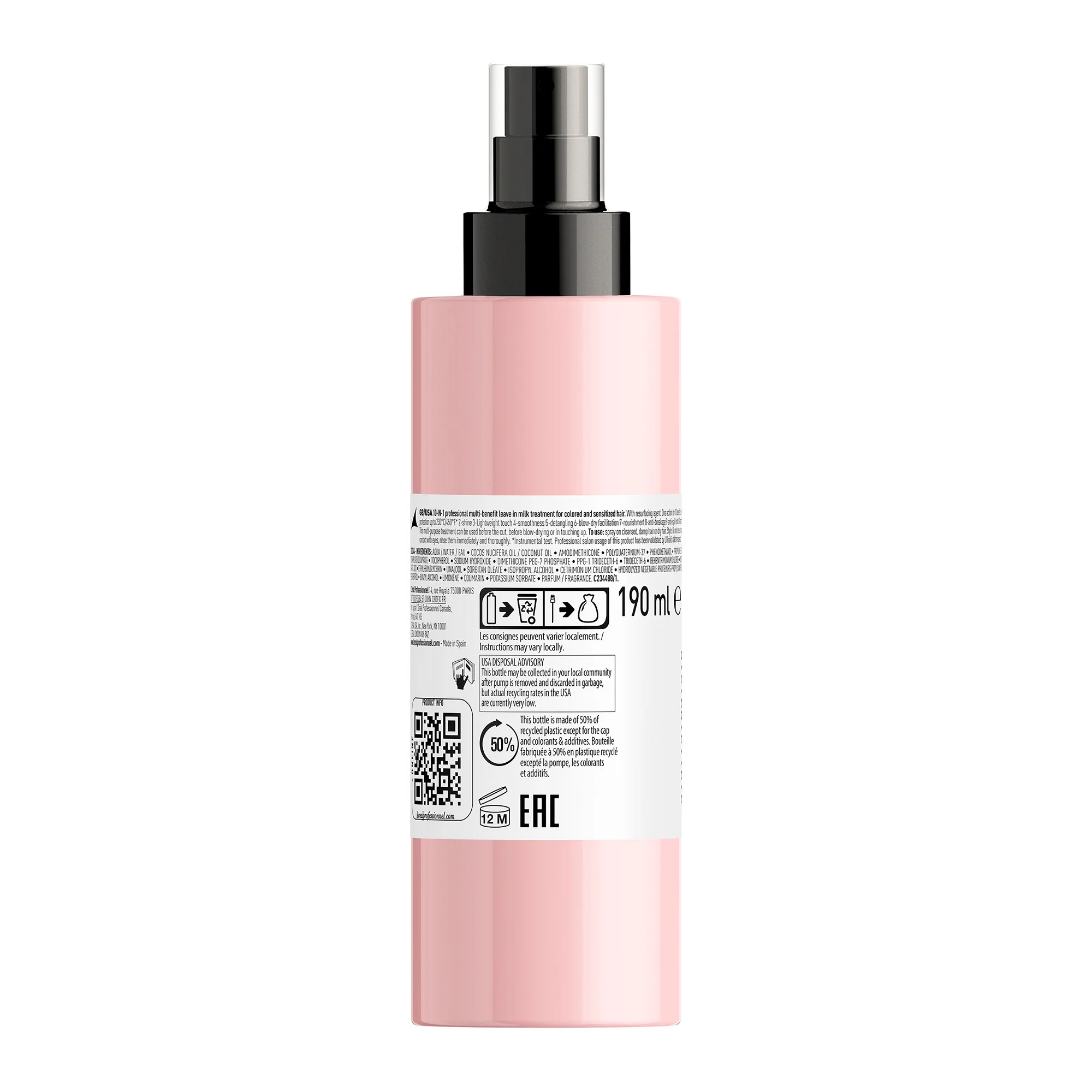 SERIE EXPERT New Vitamino Color 10-in-1 Milk Spray - Spray Capelli