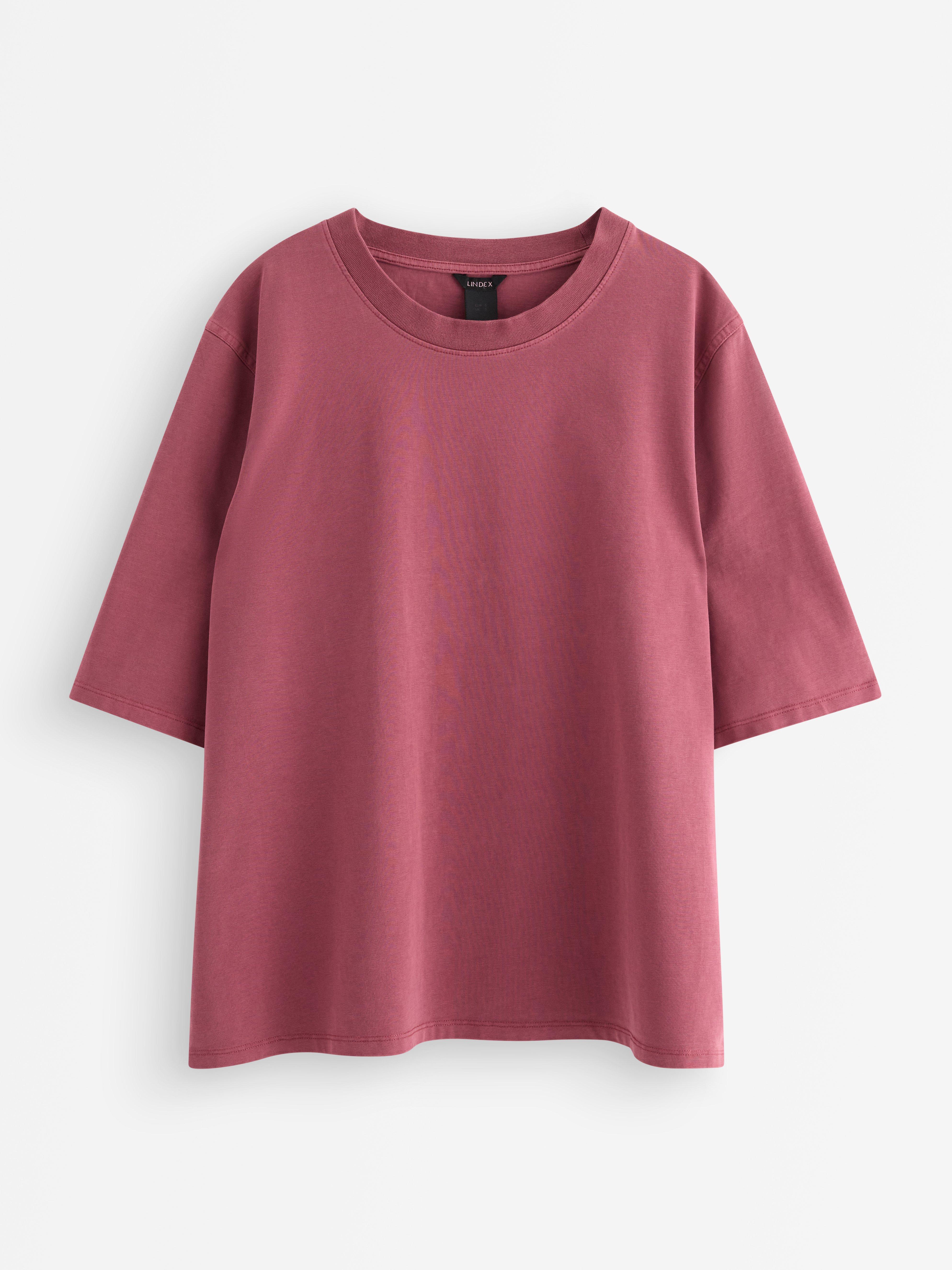 Camiseta roja extragrande