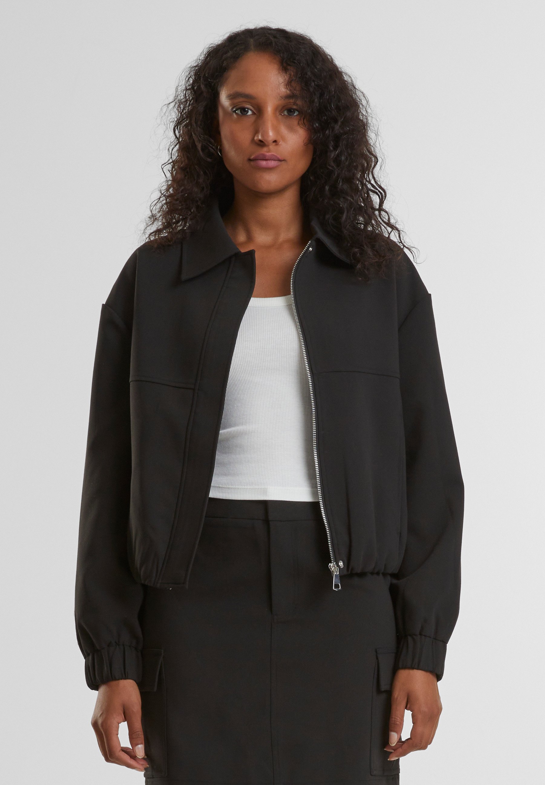 Urban Classics zomerjas - zwart