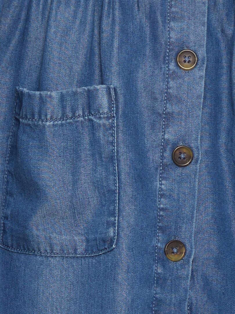 Vestido sem mangas - AZUL