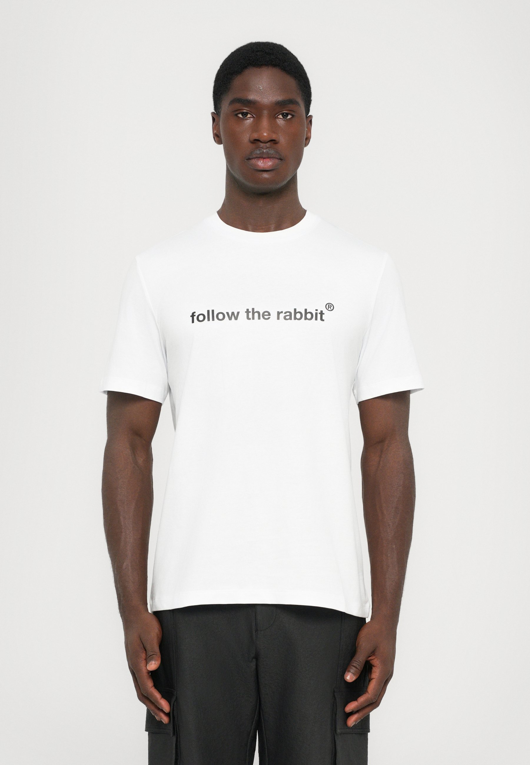 MSGM Print T-shirt - optisch wit