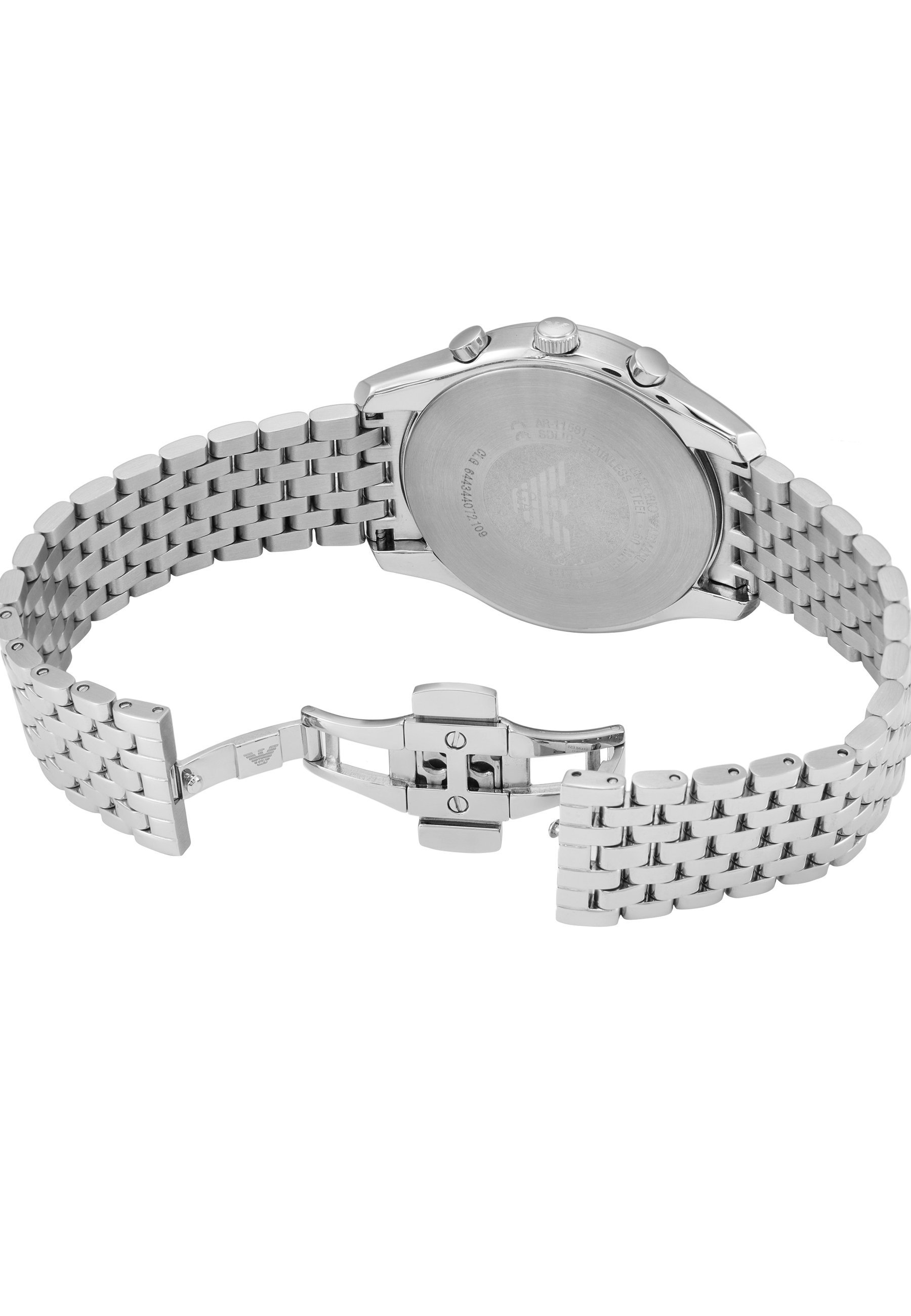 Relógio Emporio Armani - Relógio cronógrafo - cor prateada