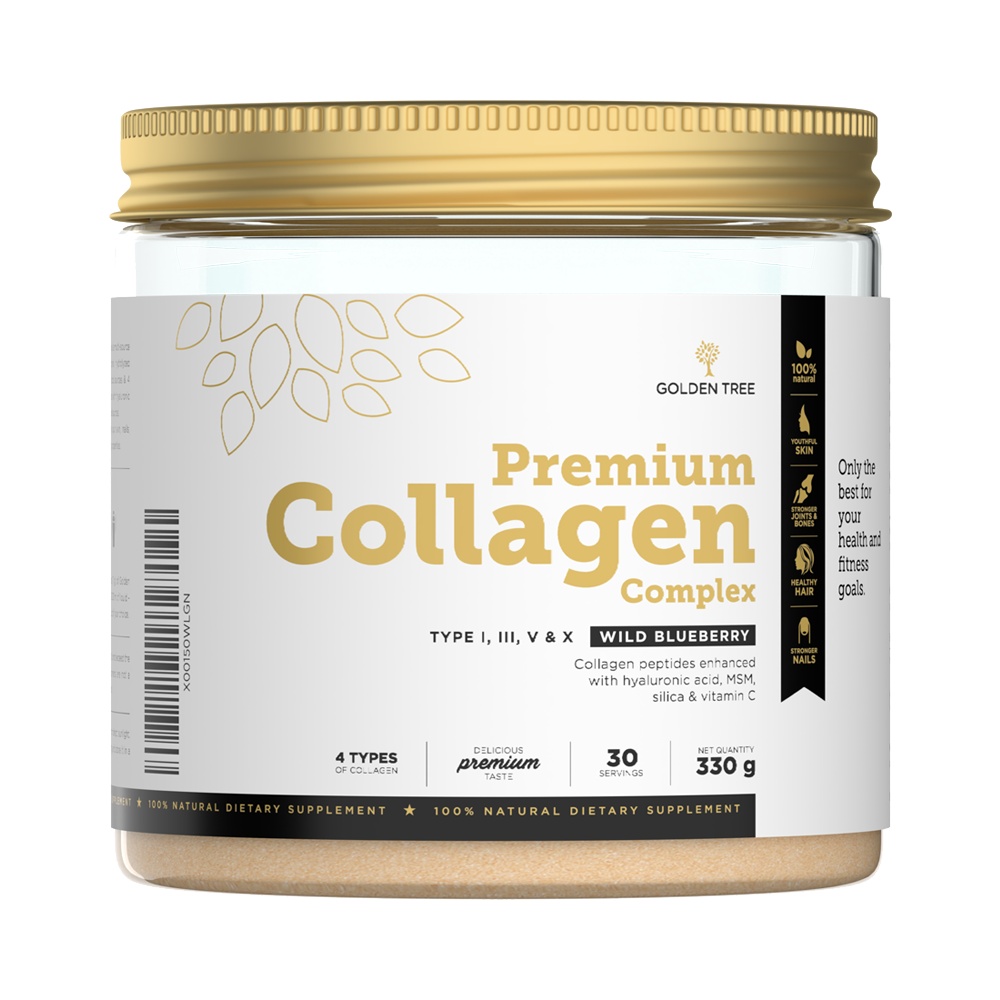 „Golden Tree Premium“ kolageno komplekso maisto papildas – 330 g