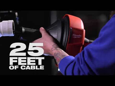 Desentupidor de ralos MILWAUKEE 12V Skin M12BDC8-0C