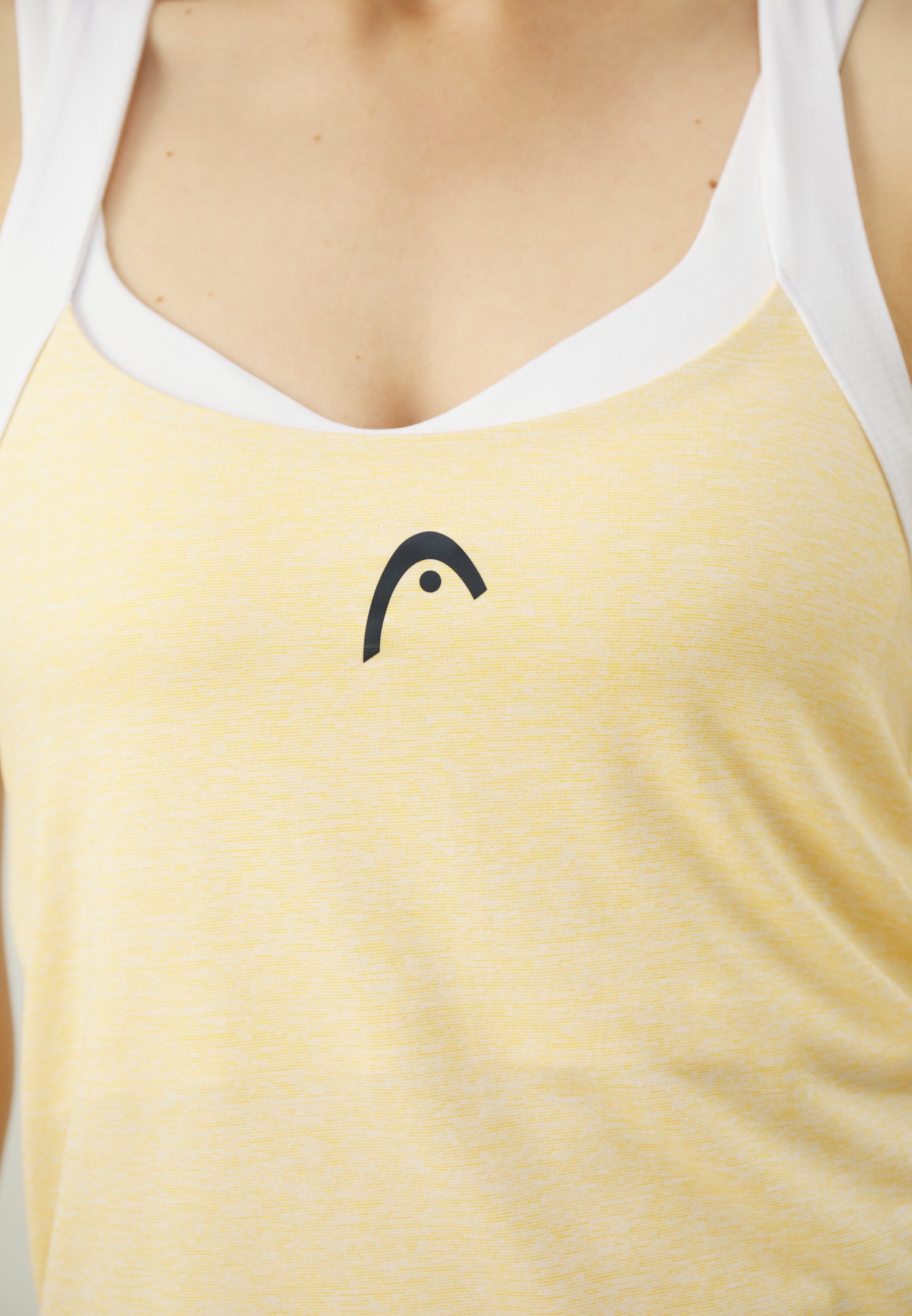Head PLAY TECH TANK WOMEN - Tricou - galben