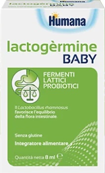 HUMANA Humana Lactogermine Baby Drops 7,5 g Voedingssupplement met melkzuurfermenten
