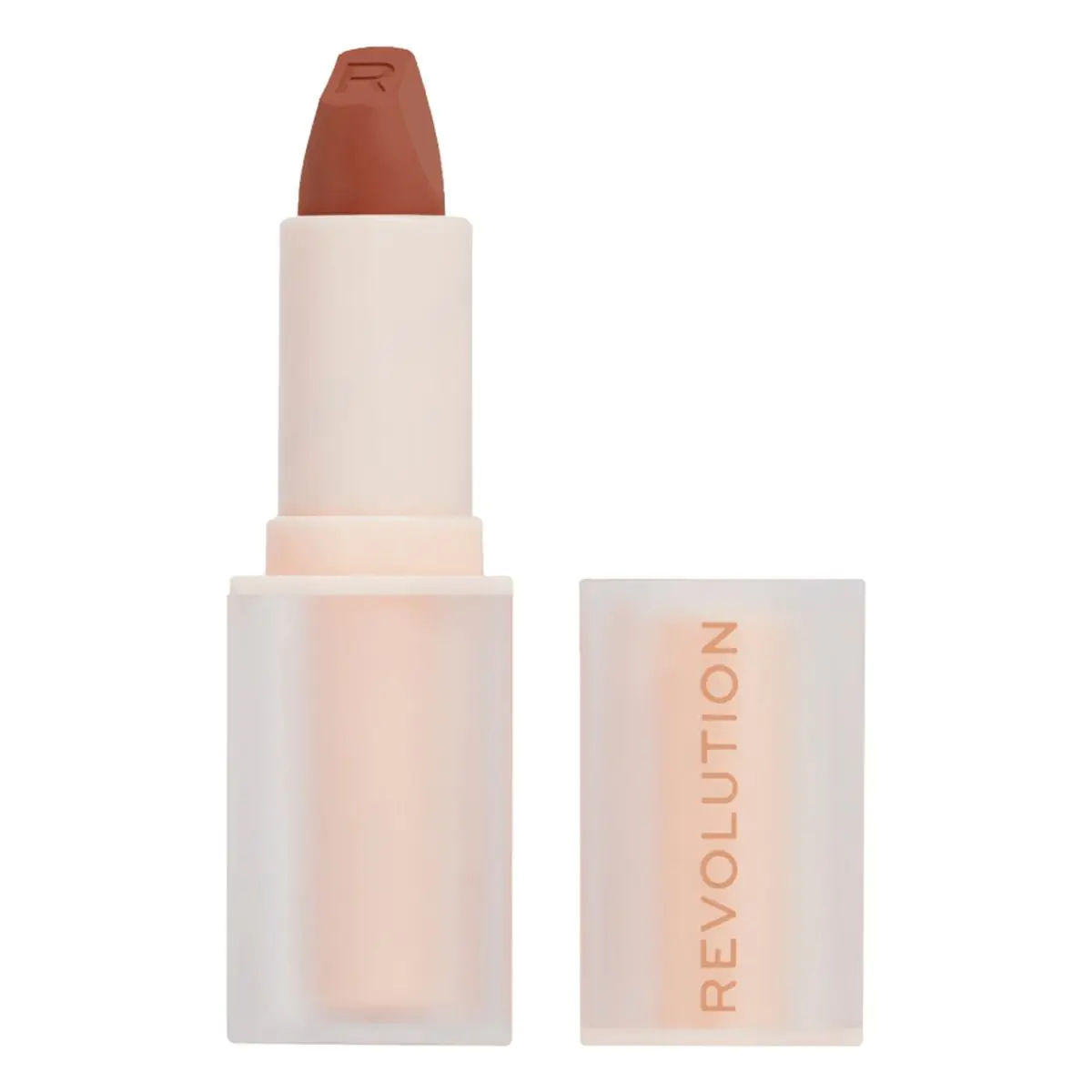 MAKEUP REVOLUTION Lip Allure Soft Satin Lipstick Pomadka do ust Chaffeur Nude 3,2g
