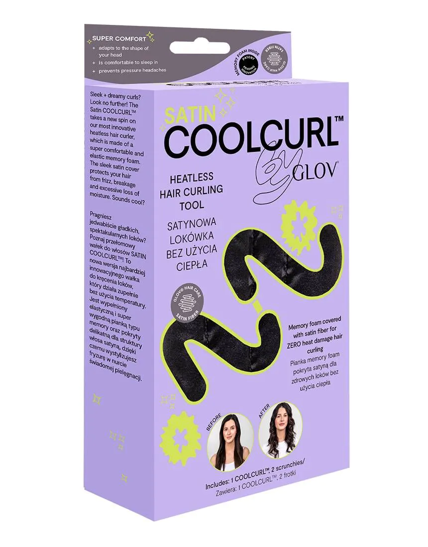 Glov Cool Curl Satin Black lokówka do włosów
