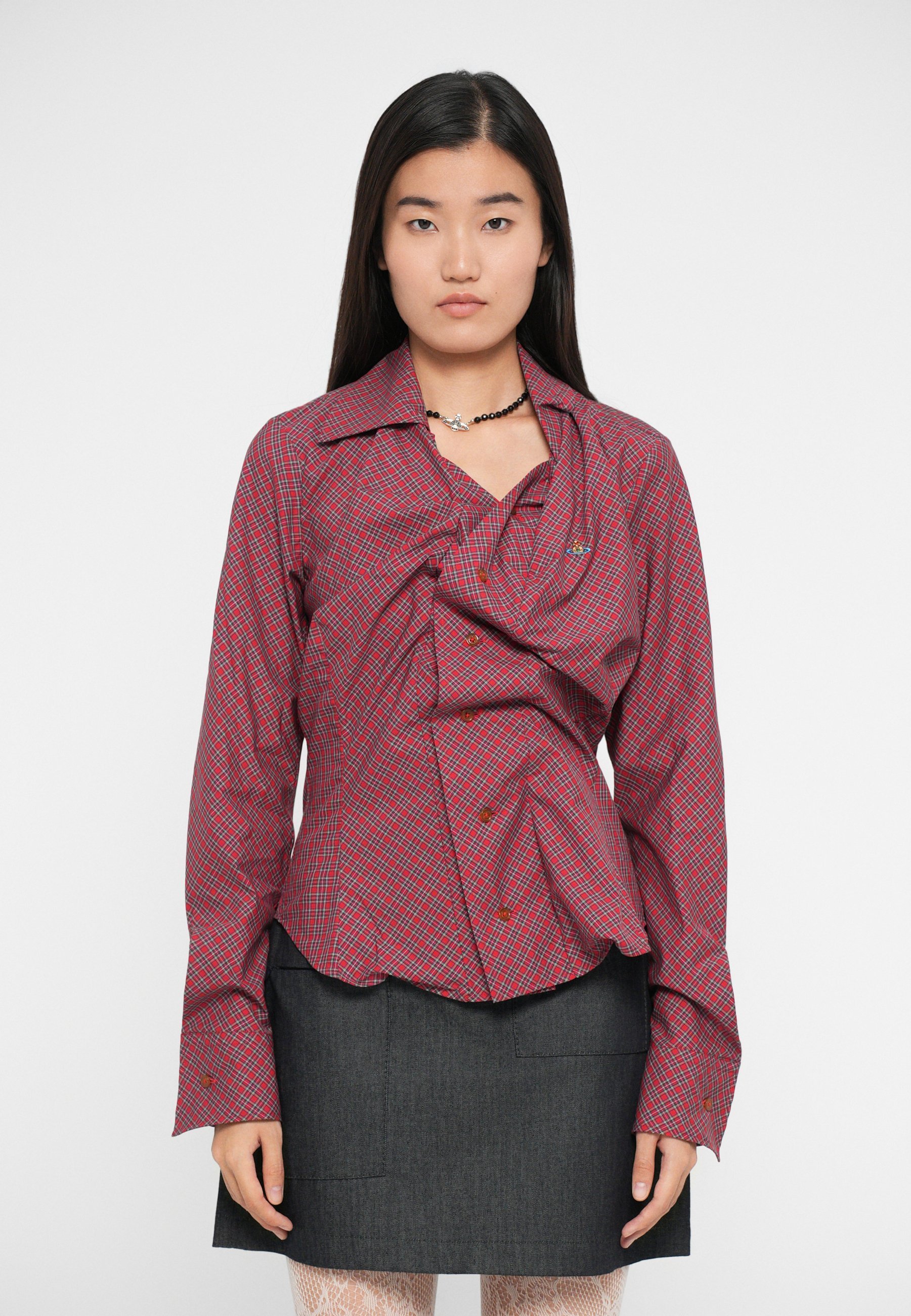 Chemise Vivienne Westwood DRUNKEN - Chemisier boutonné - rouge