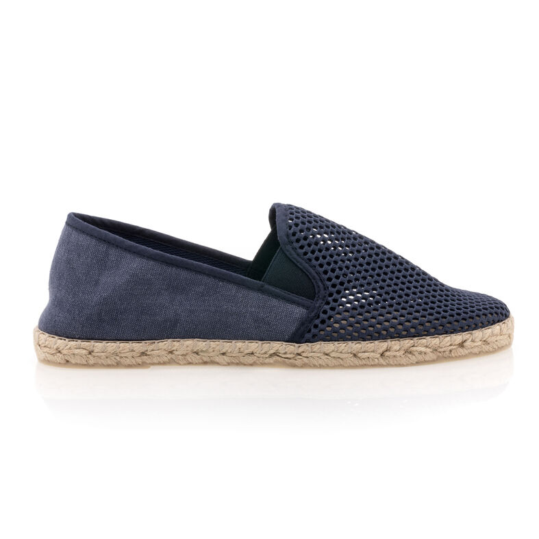 Miesten espadrillit köysipohjalla - sininen