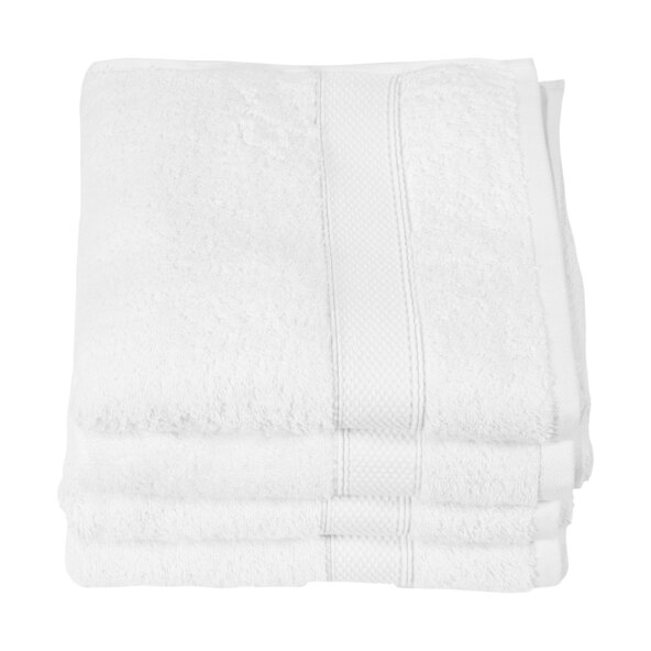Prosop de hotel Terry towel series, set de 4, alb