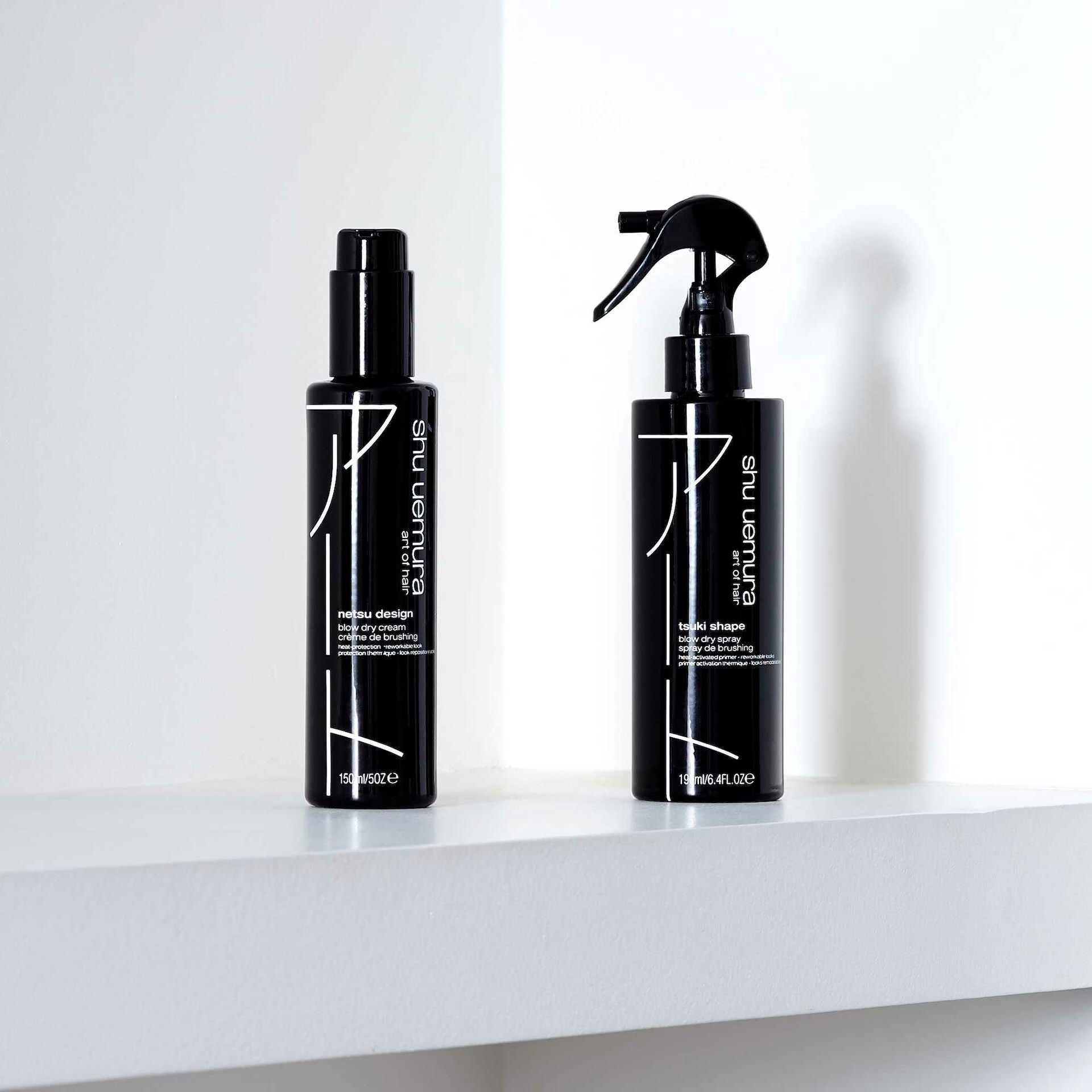 Cremă de păr Netsu Design pentru uscare cu foehn 150 ml - Shu Uemura