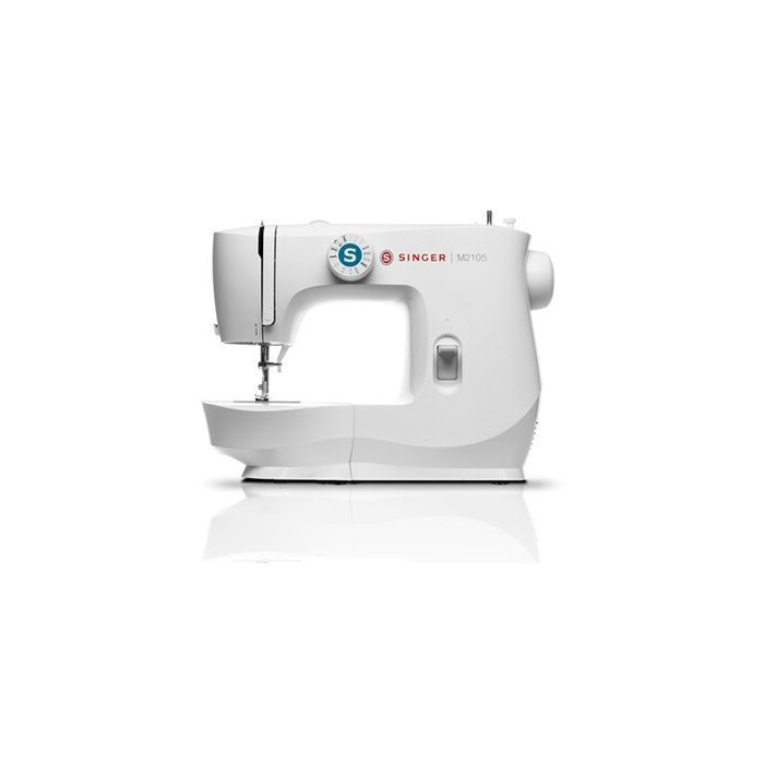 Macchina da cucire Singer M2105 - 13 punti - Bianca - Decorativa - Semplificata - Quadrante