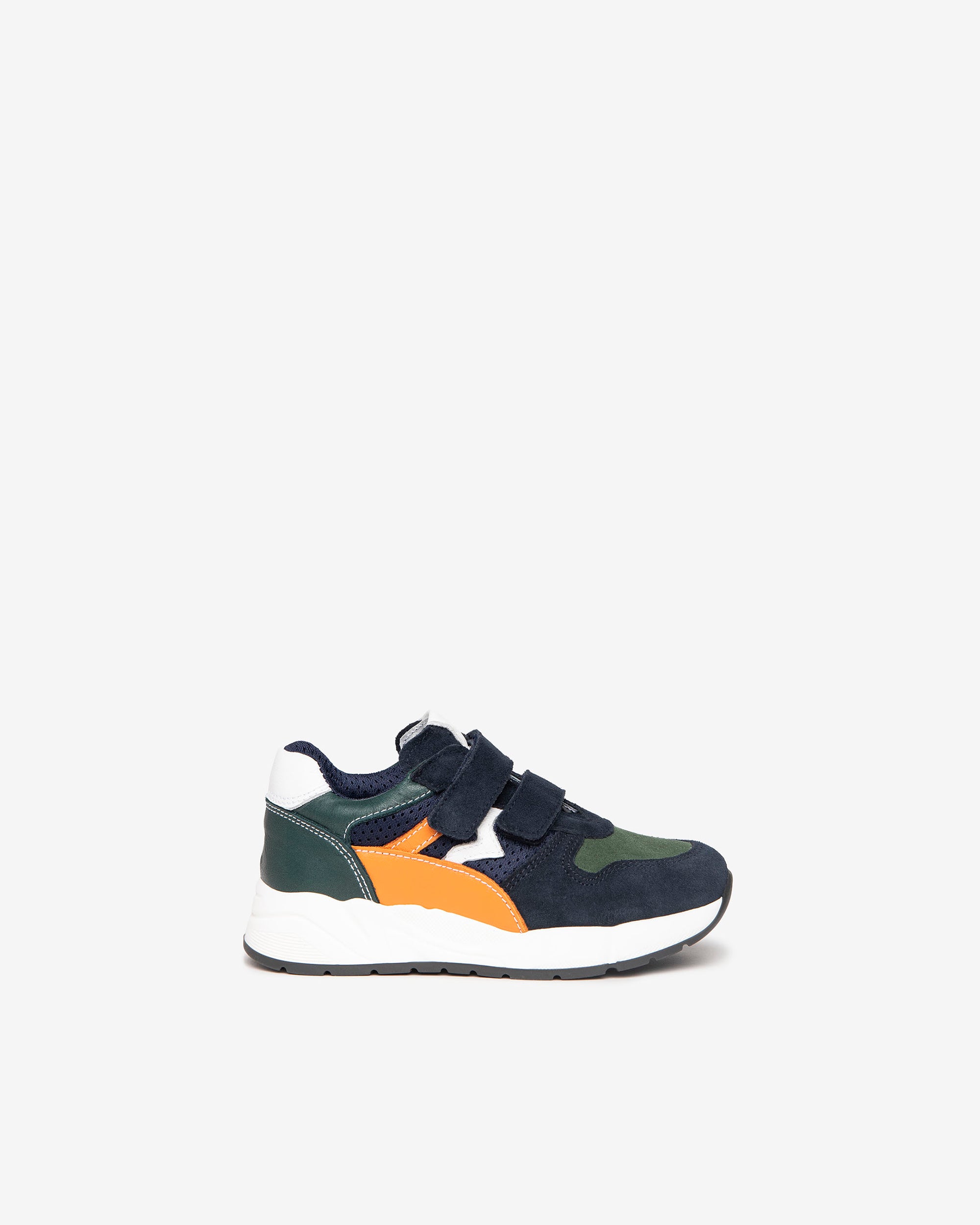  Kinder-Sneaker aus Wildleder und Leder