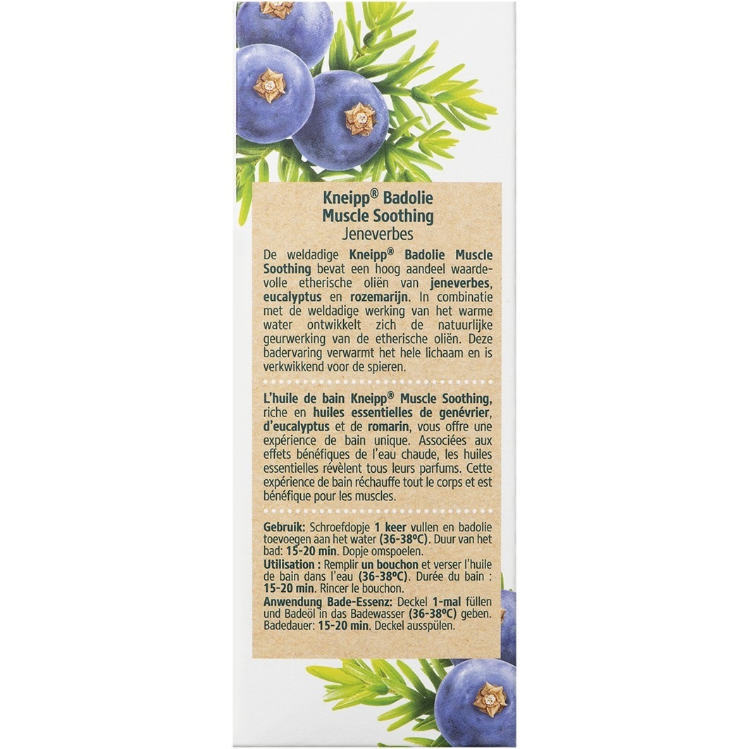 Kneipp raumenis atpalaiduojantis vonios aliejus – 100 ml