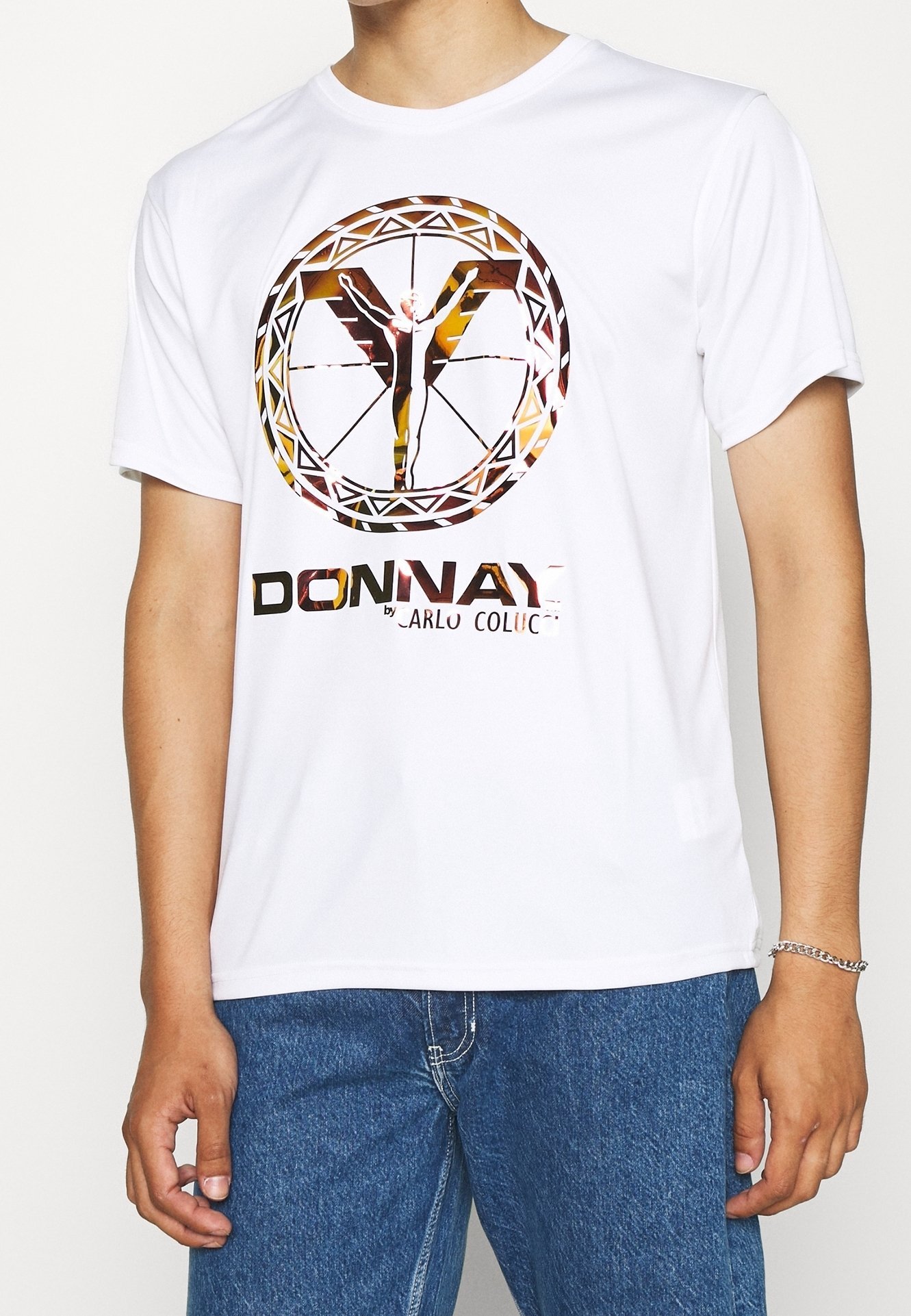 T-shirt imprimé Carlo Colucci - blanc