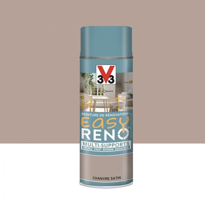 V33 Easy Renov Tinta Aerossol Multiuso de Cânhamo 0,4 L