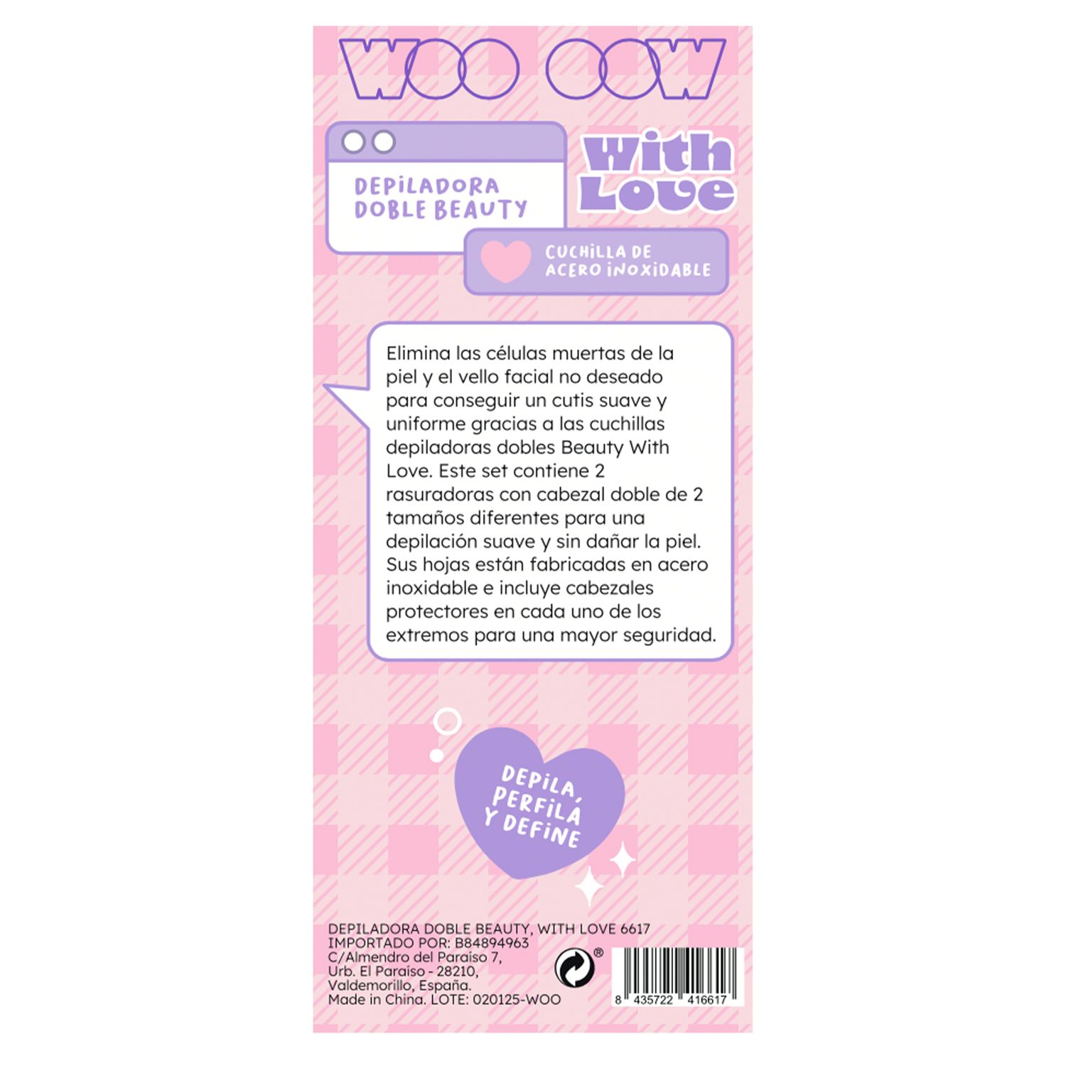 Двоструки епилатор Beauty With Love Жилети за жене