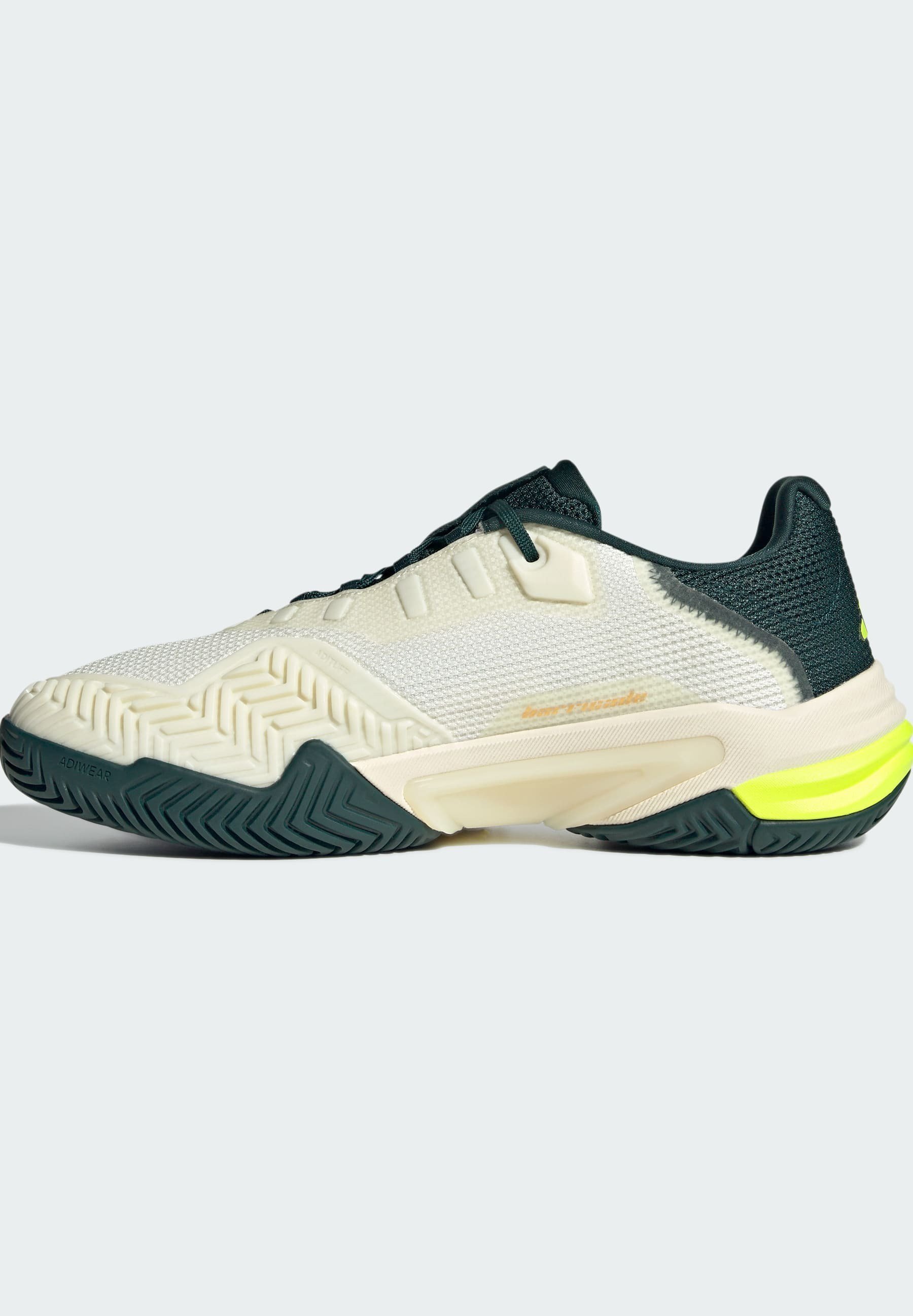 adidas Performance BARRICADE 13 - Multicourt tennisschoenen - off white core black powder teal