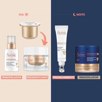 Avène Dermabsolu Eco-Refill Återfuktande dagkräm Refill Åtstramande anti-agingkräm Bakuchiol 50 ml 50 ml