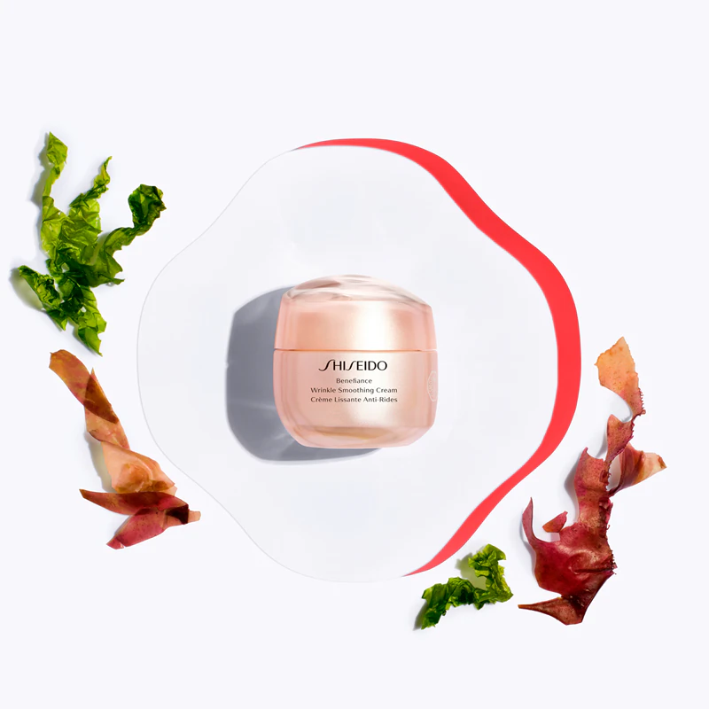 Shiseido Benefiance Creme Suavizante de Rugas, creme antirrugas diurno e noturno para todos os tipos de pele.