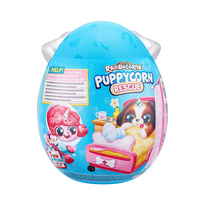 Rainbocorn Rainbocorns Puppycorn pailletter overraskelse S5