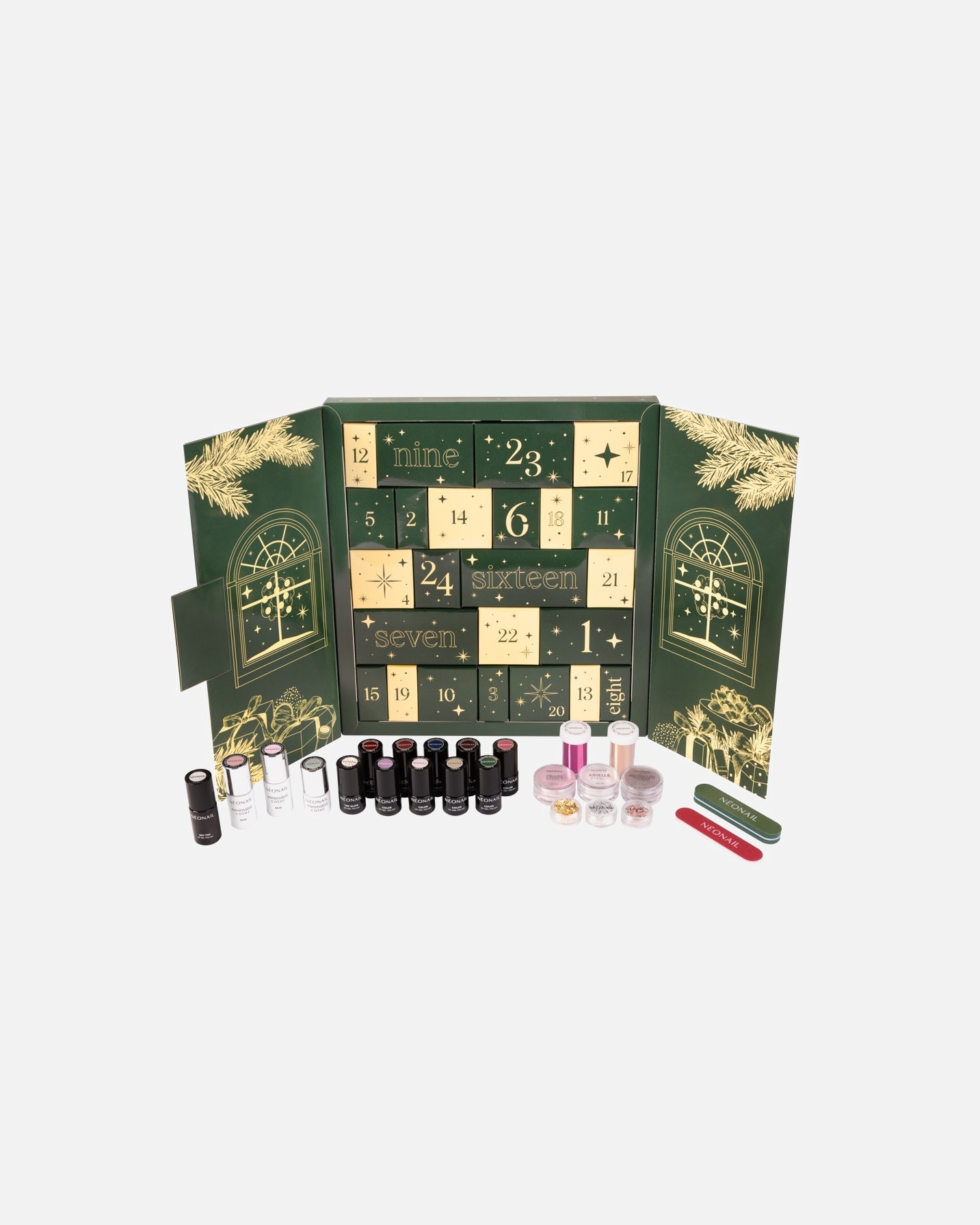 NEONAIL Neglegel Adventskalender “Skønhed som derhjemme” – 1 stk.