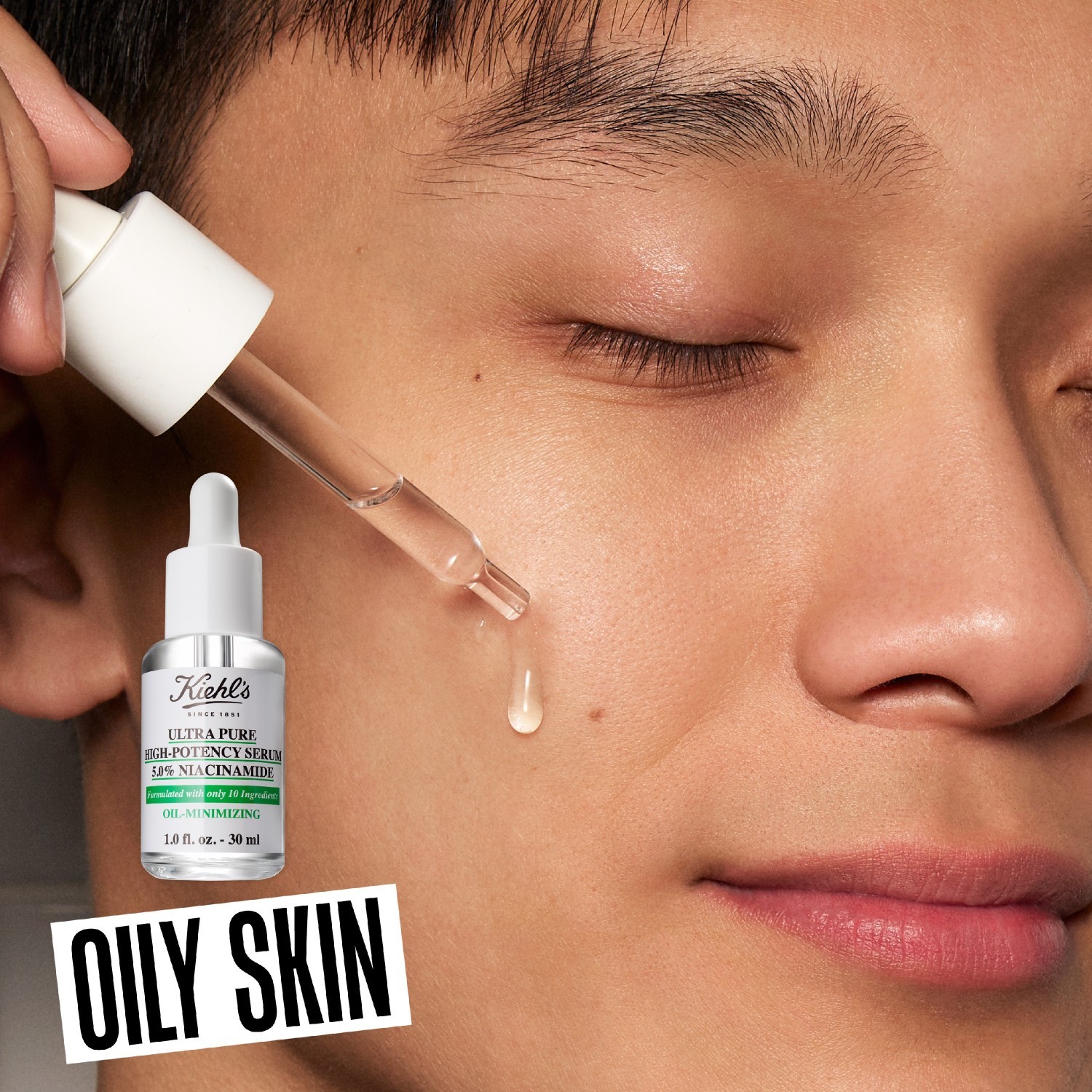 Kiehl's Glowserum Pure Serum Ultra Pure High-Potency Serum 5% niacinamida - 30 ml