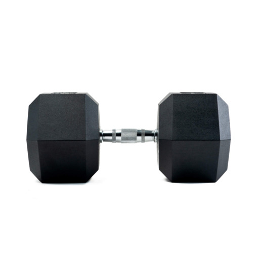  „Bodytone“ šešiakampiai guminiai hanteliai 42 kg (pora)
