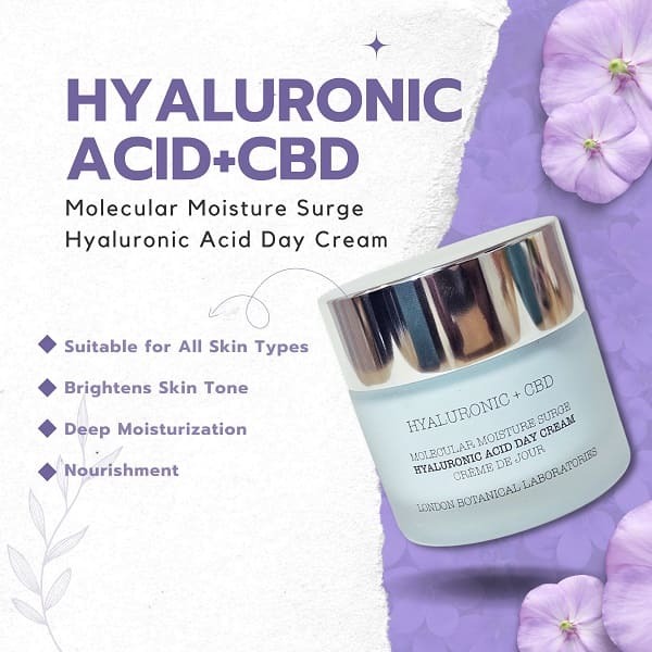 London Botanical Laboratories hyaluronsyre dagkrem 50ml