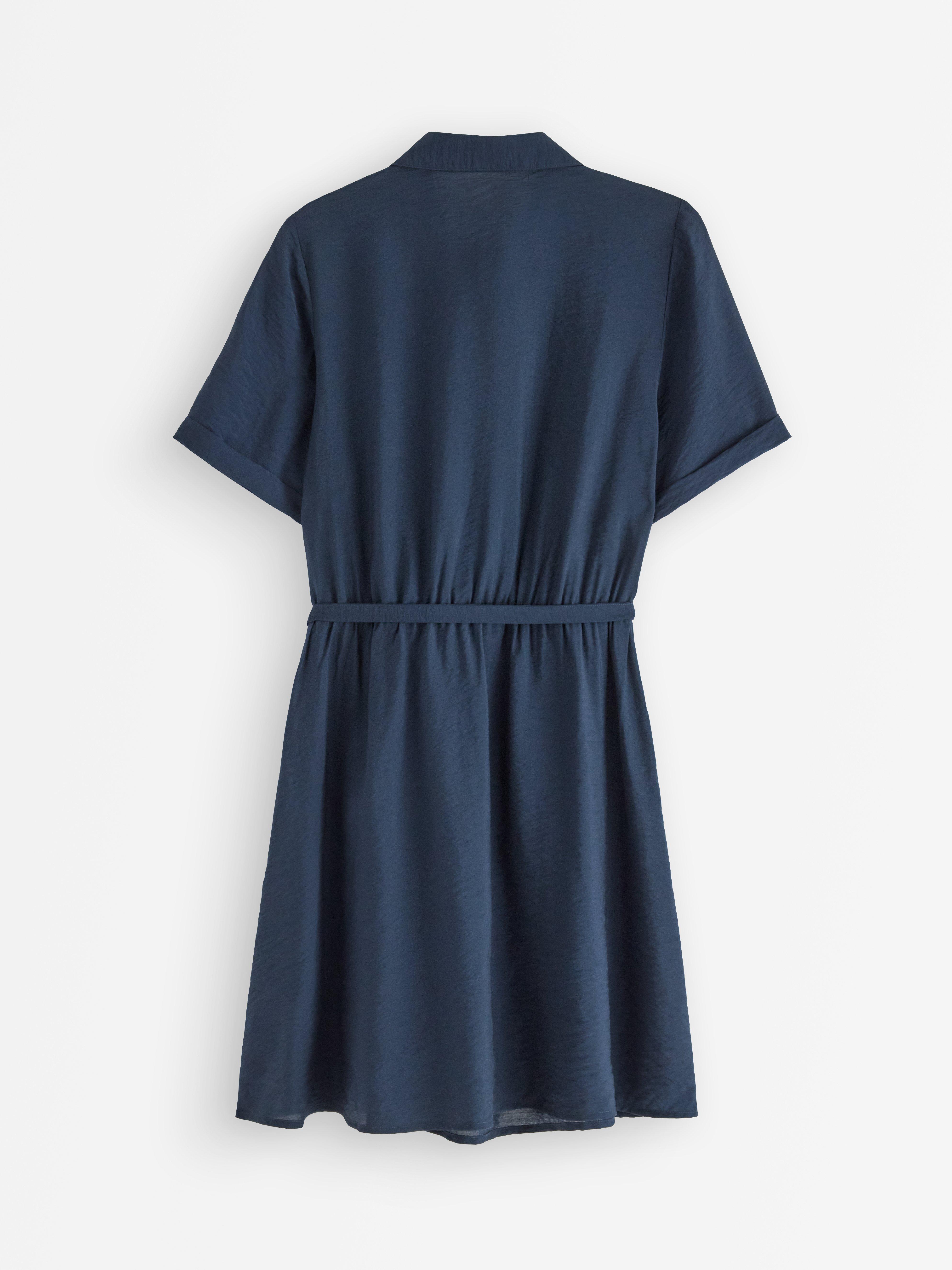 Minivestido azul-marinho escuro