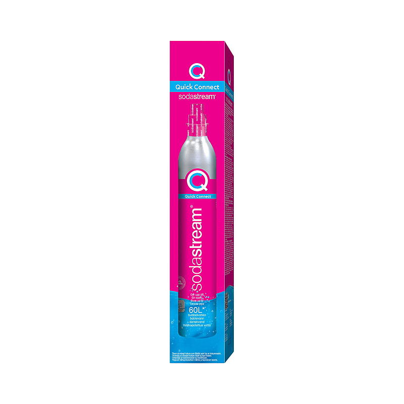 Sodastream Kolsyrat vattenflaska 60 l extra, CQC, Sodastream