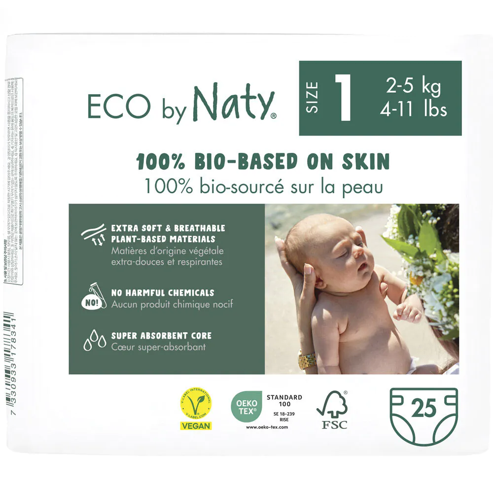 ECO by Naty 1 Pieluchy jednorazowe