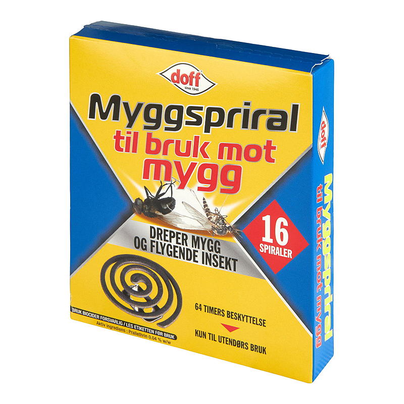Doff Mosquito Coil confezione da 16, Doff