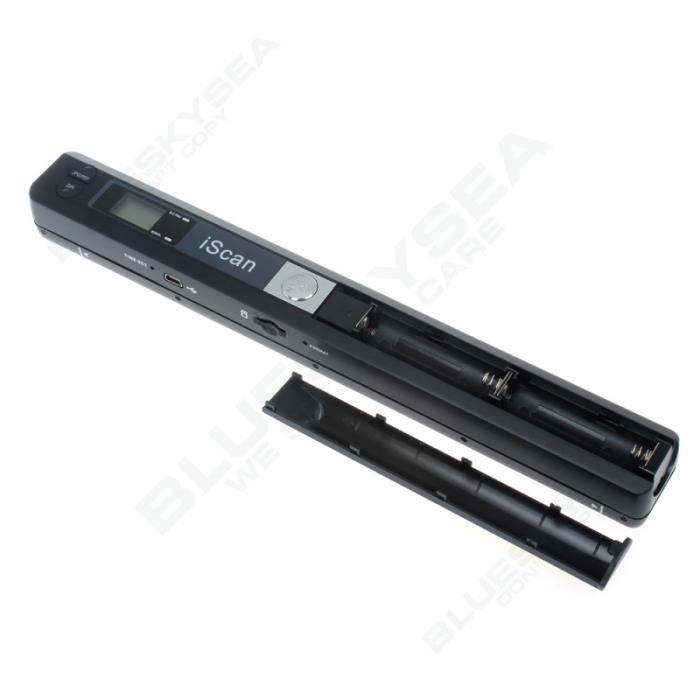 Scanner portátil A4 - EYOYO - Iscan01 - 900 DPI - USB - Armazenamento JPEG/PDF